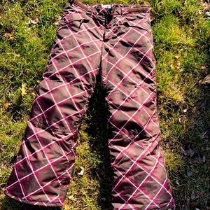 Plaid Snowpantz